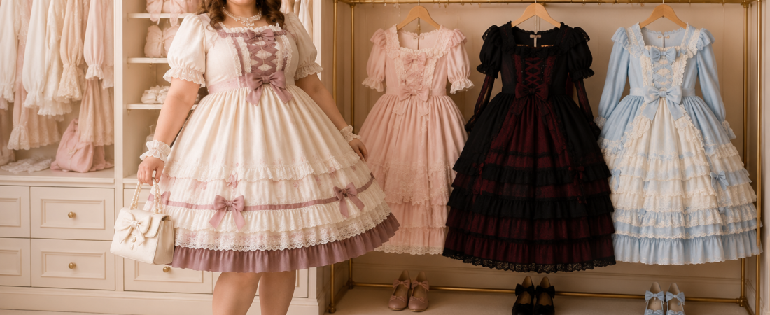 How to Build a Plus-Size Lolita Capsule Wardrobe: Sweet, Classic, Gothic, and Hime Essentials