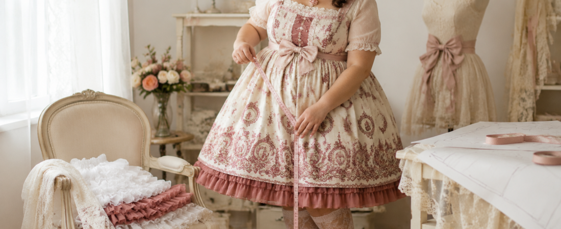 Hem Length and Petticoat Drop: A Plus-Size Lolita Measurement Guide