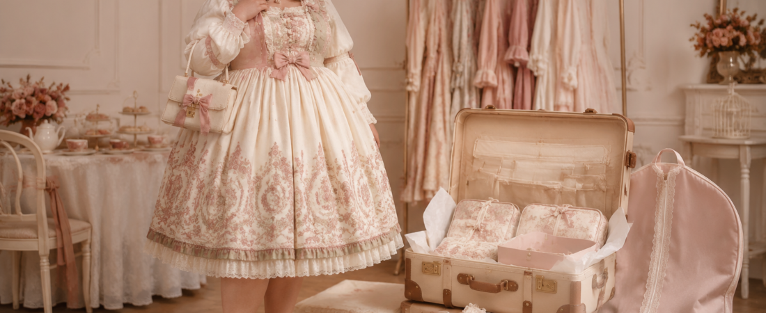 How to Pack a Plus-Size Lolita Dress for Travel, Conventions, and Tea Parties